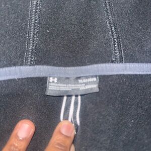 Under Armour Black Performance Tank with Reflective Accent